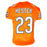 Devin Hester Signed Chicago Orange Game Style Football Jersey (JSA)