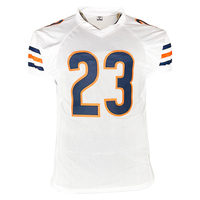 Devin Hester Signed Chicago White Game Style Football Jersey (JSA)