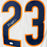 Devin Hester Signed Chicago White Game Style Football Jersey (JSA)