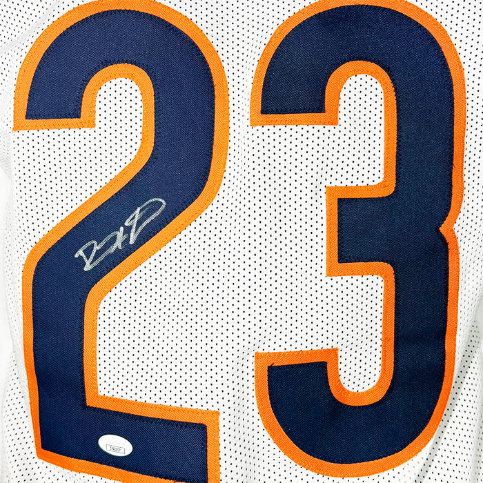 Devin Hester Signed Chicago White Game Style Football Jersey (JSA)