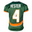 Devin Hester Signed Miami College Green Game Style Football Jersey (Beckett)