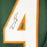 Devin Hester Signed Miami College Green Game Style Football Jersey (Beckett)