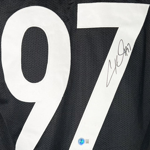 Cam Heyward Signed Pittsburgh Black Football Jersey (Beckett)