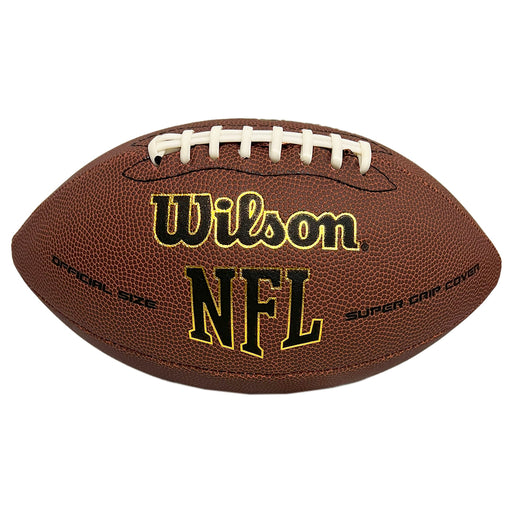 Jaden Hicks Signed Kansas City Chiefs Wilson Official NFL Replica Football (Beckett)