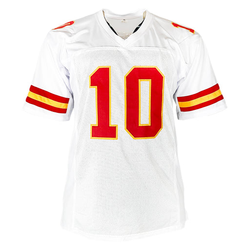 Tyreek Hill Signed Kansas City White Football Jersey  (JSA)