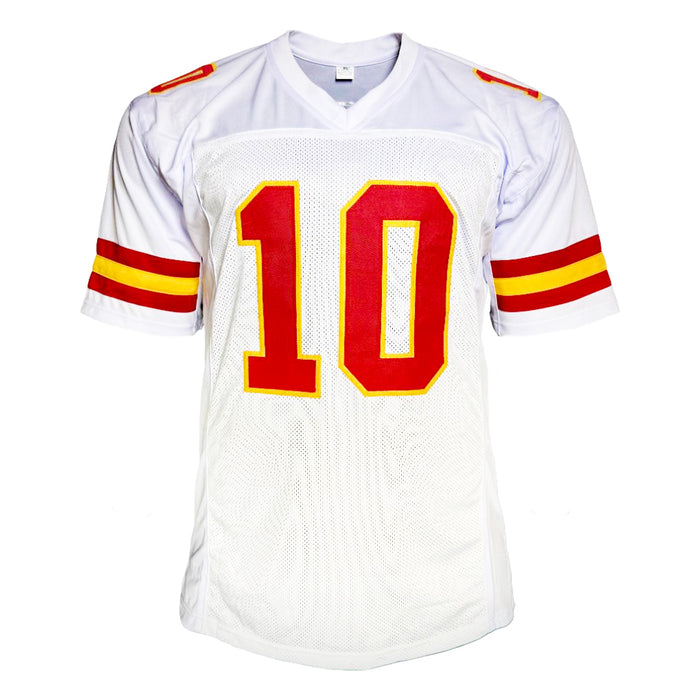 Tyreek Hill Signed Kansas City White Football Jersey  (JSA)