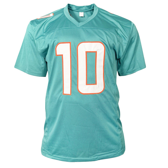Tyreek Hill Signed Miami Teal Football Jersey (Beckett)