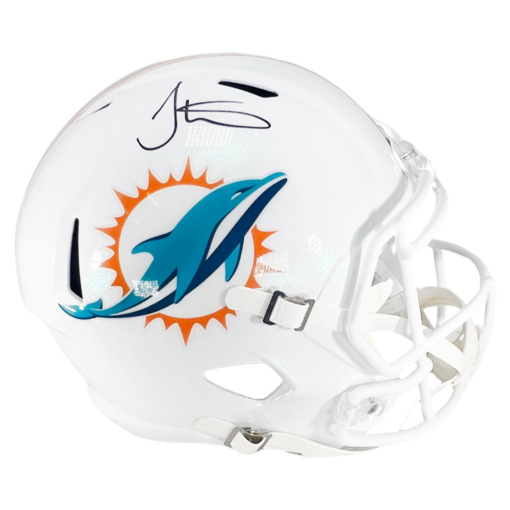 Tyreek Hill Signed Miami Dolphins Speed Full-Size Replica Football Helmet (Beckett)