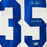Calvin Hill Signed 69 ROY Inscription Dallas White Football Jersey (Beckett)