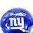 Isaiah Hodgins Signed New York Giants Speed Mini Football Helmet (JSA) - RSA