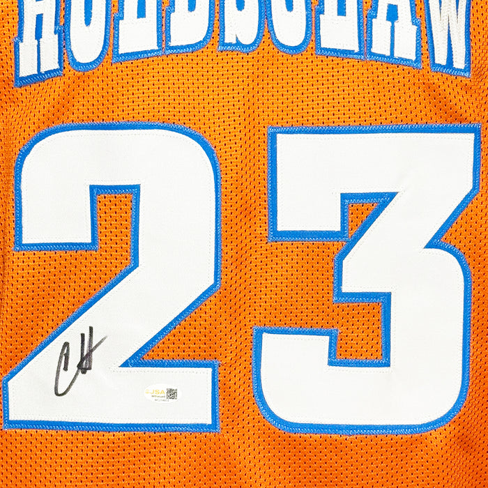 Chamique Holdsclaw Signed University of Tennessee College Orange Basketball Jersey (JSA)