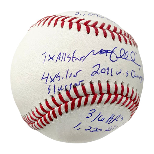 Matt Holliday Signed Multi-Inscription Rawlings Official Major League Baseball (MLB)