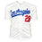 Todd Hollandsworth Signed 1996 NL ROY Inscription Los Angeles White Baseball Jersey (JSA)