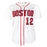 Brock Holt Signed 18 WSC Inscription Boston White Baseball Jersey (JSA)