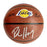 Robert Horry Signed Los Angeles Lakers NBA Team Logo Basketball (JSA)