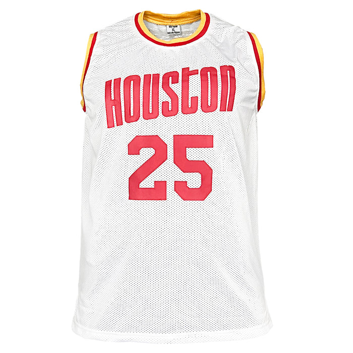 Robert Horry Signed Houston White Basketball Jersey (Beckett)