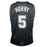Robert Horry Signed San Antonio Black Basketball Jersey (Beckett)
