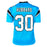 Chuba Hubbard Signed Carolina Blue Football Jersey (Beckett)