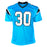 Chuba Hubbard Signed Carolina Blue Football Jersey (Beckett)