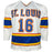 Brett Hull Signed St. Louis White Hockey Jersey (JSA)