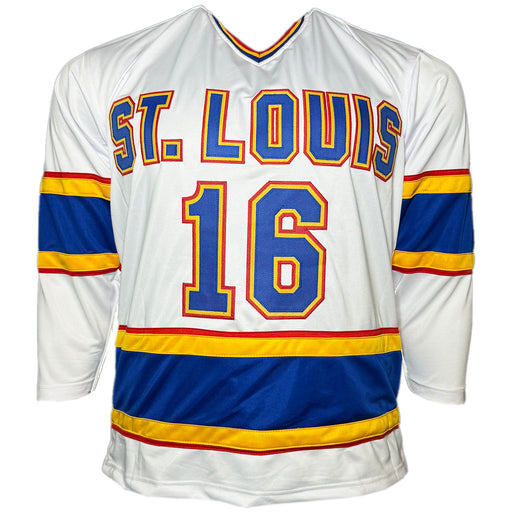 Brett Hull Signed St. Louis White Hockey Jersey (JSA)