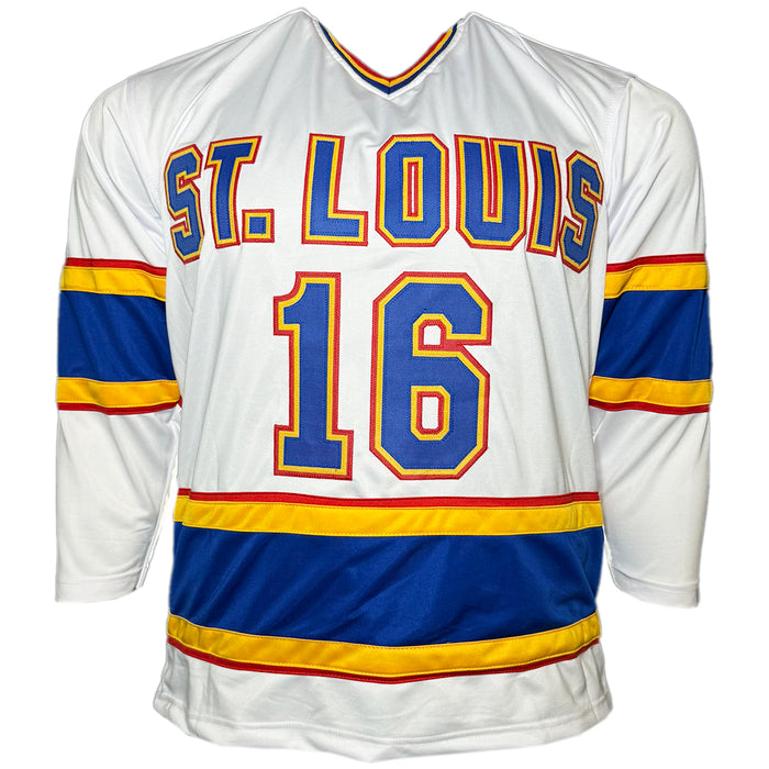 Brett Hull Signed St. Louis White Hockey Jersey (JSA)