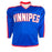 Bobby Hull Signed The Golden Jet Inscription Winnipeg Blue Hockey Jersey (Beckett) - RSA
