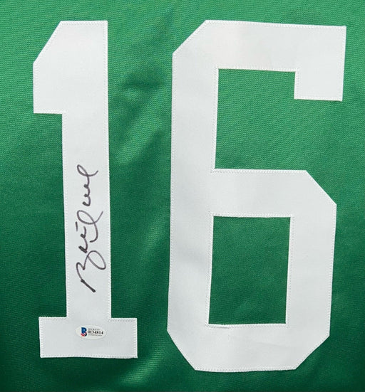 Brett Hull Signed Dallas Pro-Edition Green Hockey Jersey (Beckett) - RSA