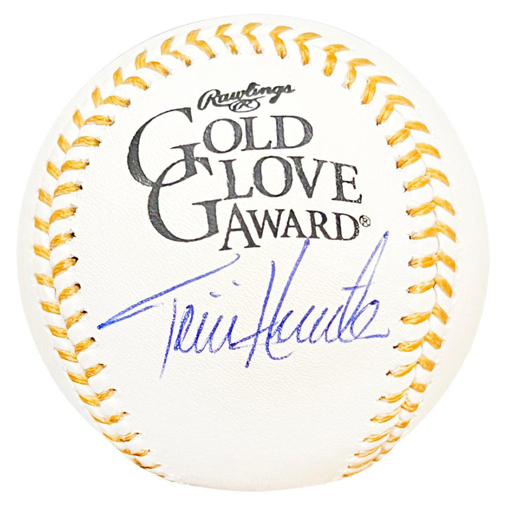 Torii Hunter Signed Rawlings Official MLB Gold Glove Baseball (Beckett) - RSA
