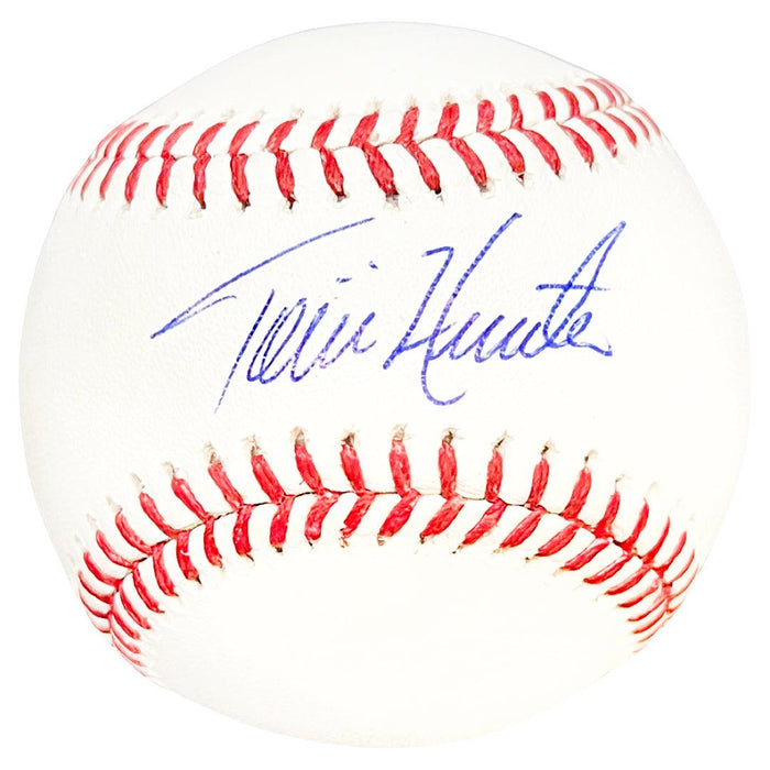 Torii Hunter Signed Rawlings Official Major League Baseball (Beckett) - RSA