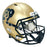 Travis Hunter Signed Colorado Buffaloes Speed Full-Size Replica Gold Football Helmet (Beckett)