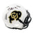 Travis Hunter Signed Colorado Buffaloes Speed Mini White Football Helmet (Beckett)