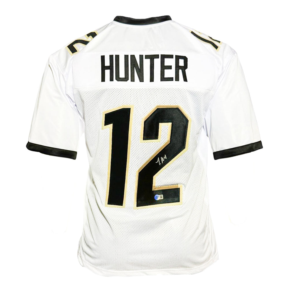 Travis Hunter Signed Colorado College White Football Jersey (Beckett)