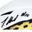 Travis Hunter Signed Jacksonville Jaguars Alt 2024 Speed Full-Size Replica Football Helmet (Beckett)