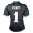 Jalen Hurts Unsigned Philadelphia Black Large Football Jersey
