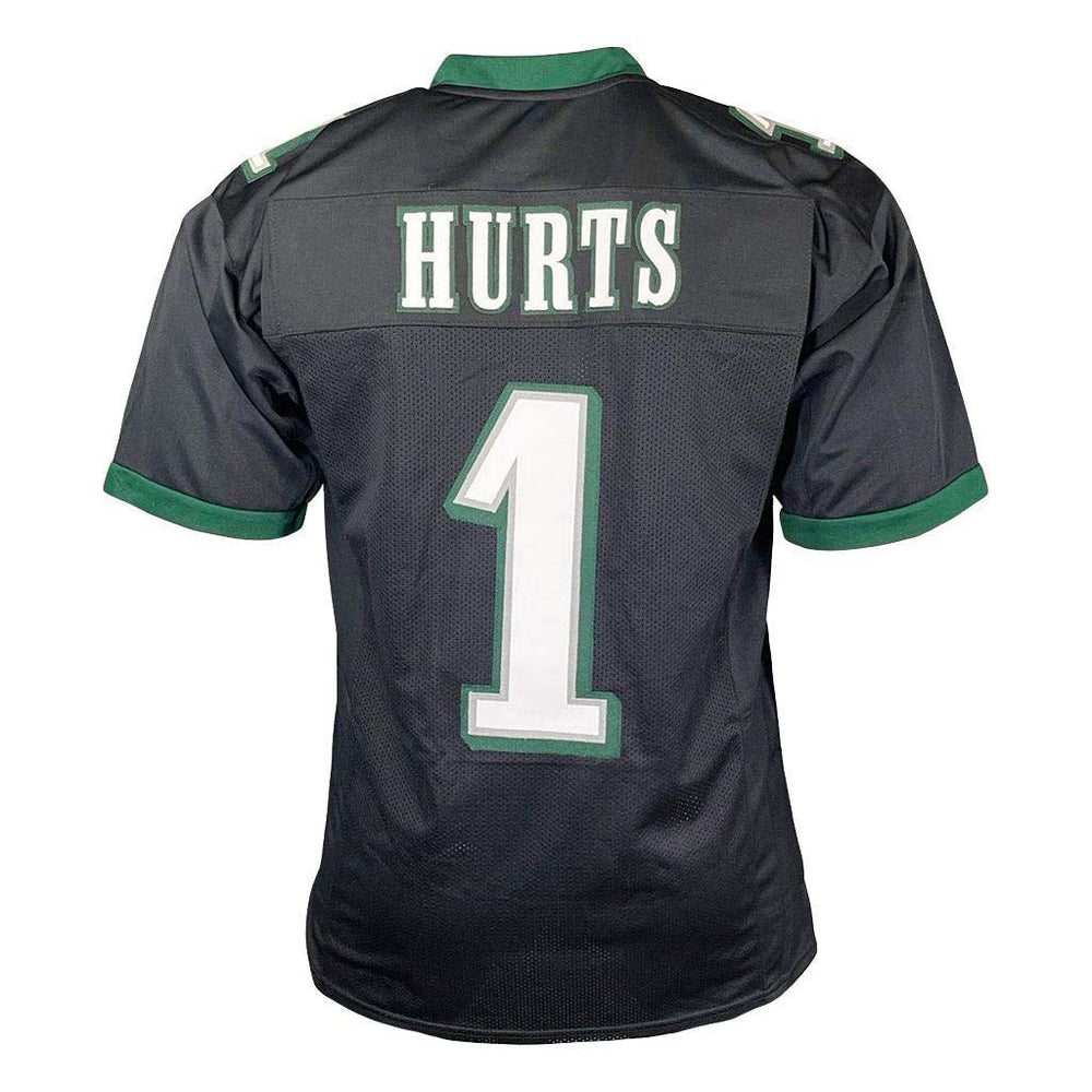 Jalen Hurts Unsigned Philadelphia Black Football Jersey