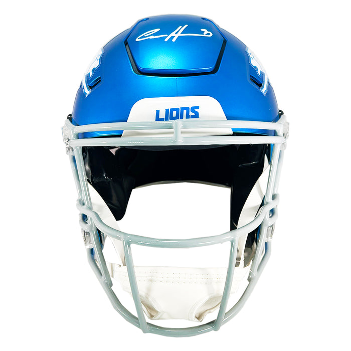 Aidan Hutchinson Signed Detroit Lions Authentic Alt 2023 SpeedFlex Full-Size Football Helmet (Beckett)