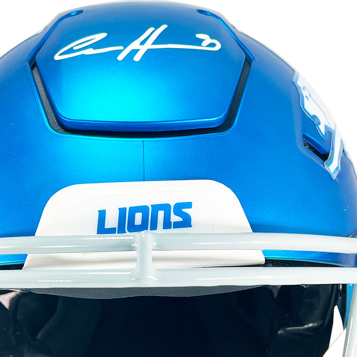 Aidan Hutchinson Signed Detroit Lions Authentic Alt 2023 SpeedFlex Full-Size Football Helmet (Beckett)
