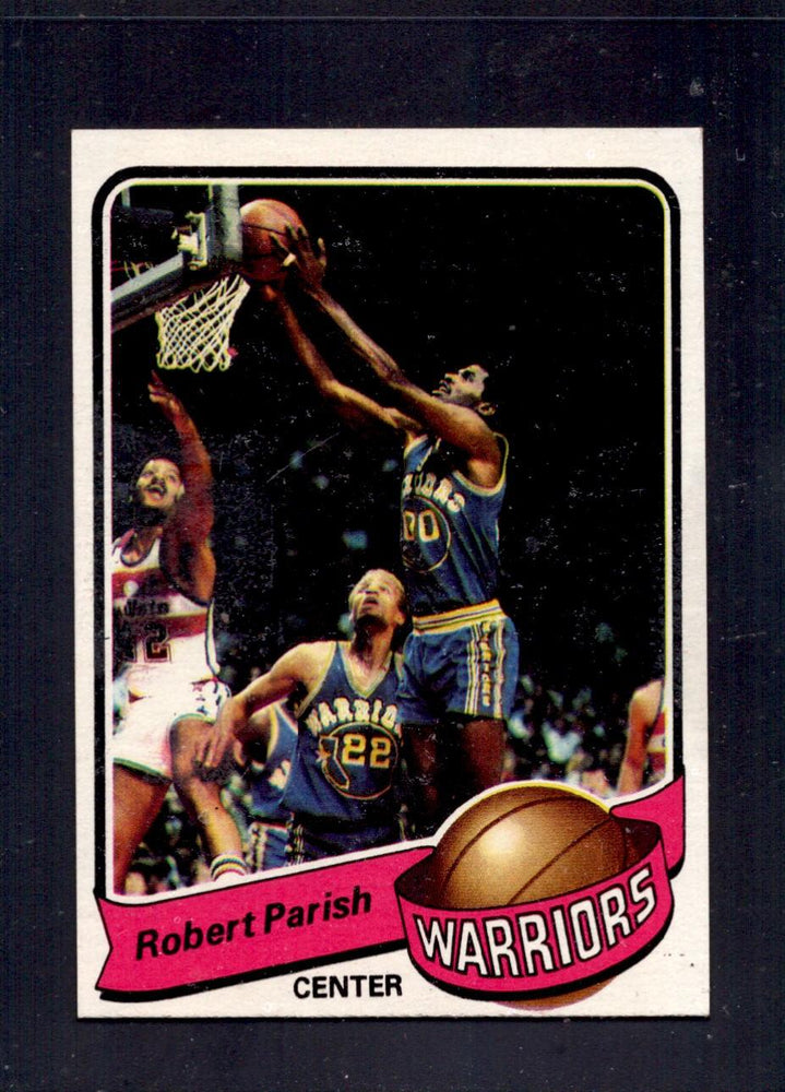 1979-80 Topps #93 Robert Parish Golden State Warriors Basketball Cards - RSA