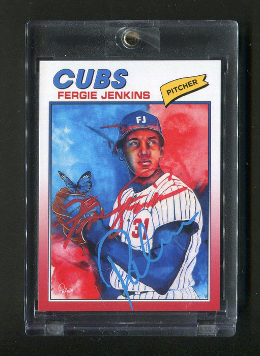 2021 All-Star Challenge Fergie Jenkins #31 BGS Signed Baseball Card - RSA