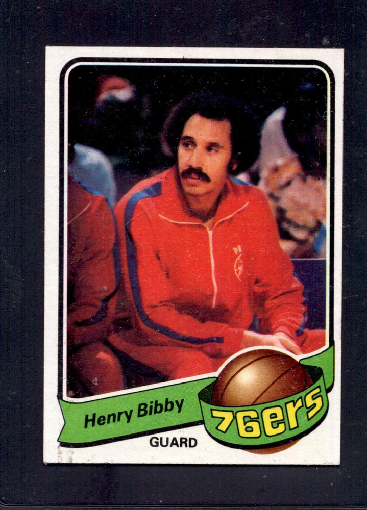 1979-80 Topps #3 Henry Bibby Philadelphia 76ers Basketball Cards - RSA