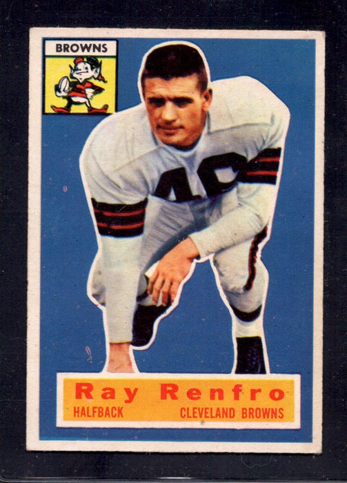 1956 Topps #69 Ray Renfro Browns Football Card - RSA