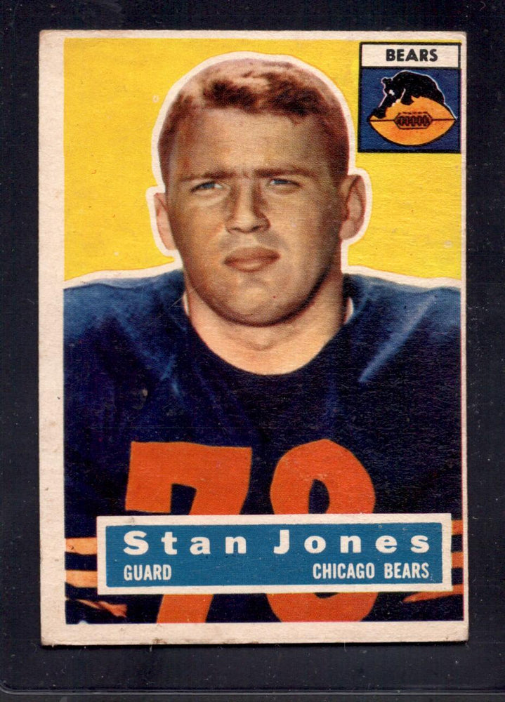 1956 Topps #71 Stan Jones Bears Rookie Football Card - RSA