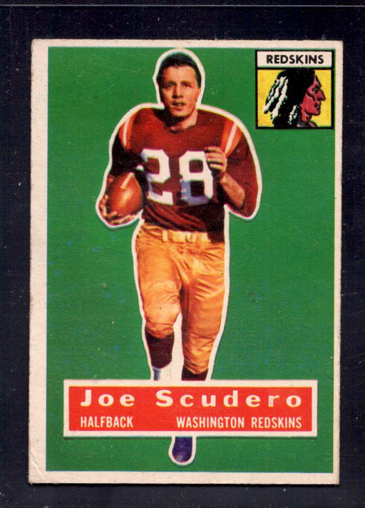 1956 Topps #85 Joe Scudero Redskins SHORT PRINT Football Card - RSA