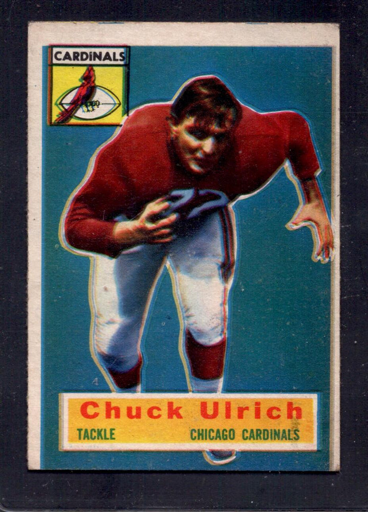 1956 Topps #94 Chuck Ulrich Cardinals SHORT PRINT Football Card - RSA