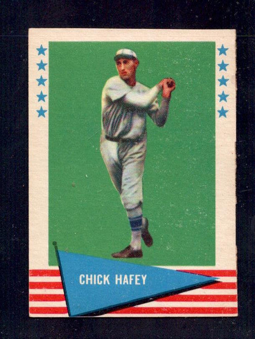 1961 Chick Hafey Fleer Baseball Greats #39 Baseball Card - RSA