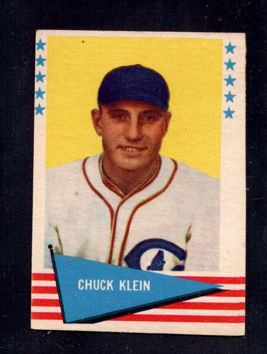 1961 Chuck Klein Fleer Baseball Greats #51 Cubs Baseball Card - RSA