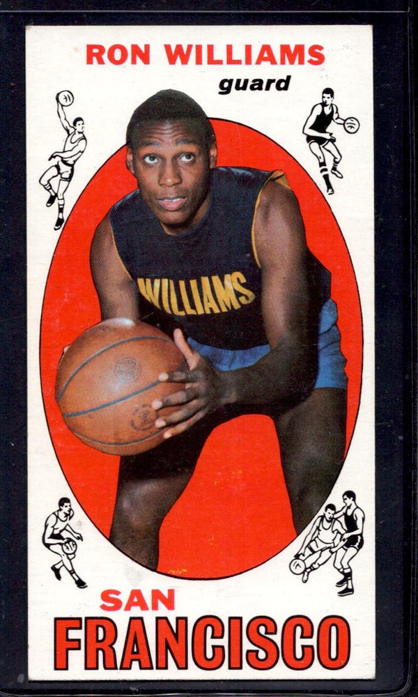 1969-70 Topps #36 Ron Williams San Francisco Warriors Basketball Cards - RSA