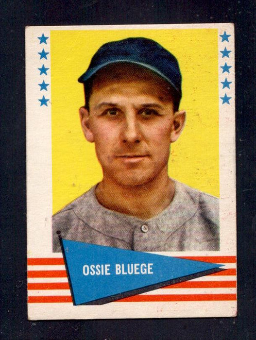 1961 Ossie Bluege Fleer Baseball Greats #93 Senators Baseball Card - RSA