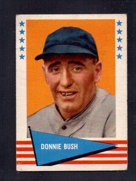 1961 Donnie Bush Fleer Baseball Greats #96 Tigers Baseball Card - RSA